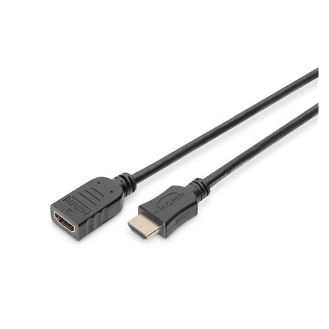 Digitus | Male | 19 pin HDMI Type A | Female | Black | 19 pin HDMI Type A | 5 m